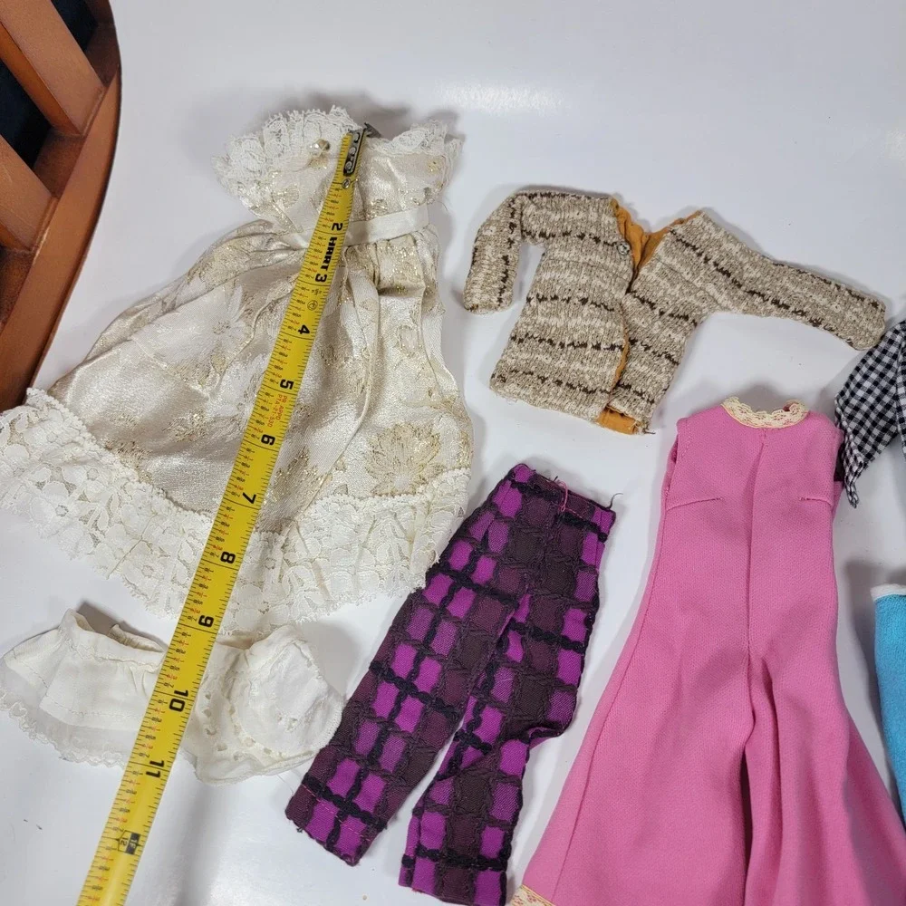 VTG Barbie Doll Fashions / Clone / Mommy Made Mixed Lot‎ Skirts Tops Dresses Etc